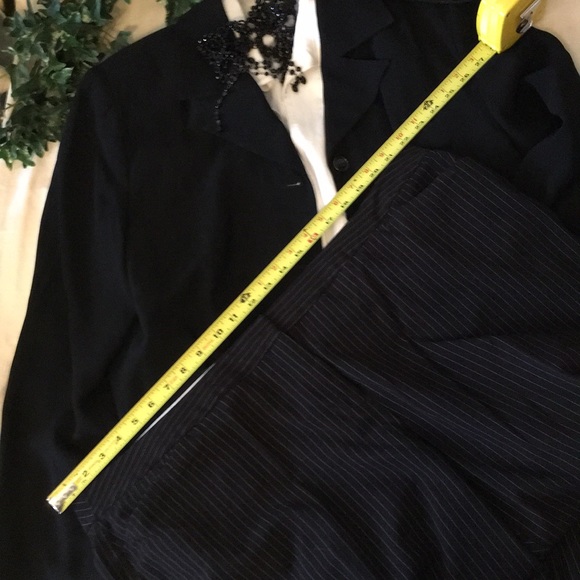 Worthington Pinned Strip Pants - Picture 4 of 7